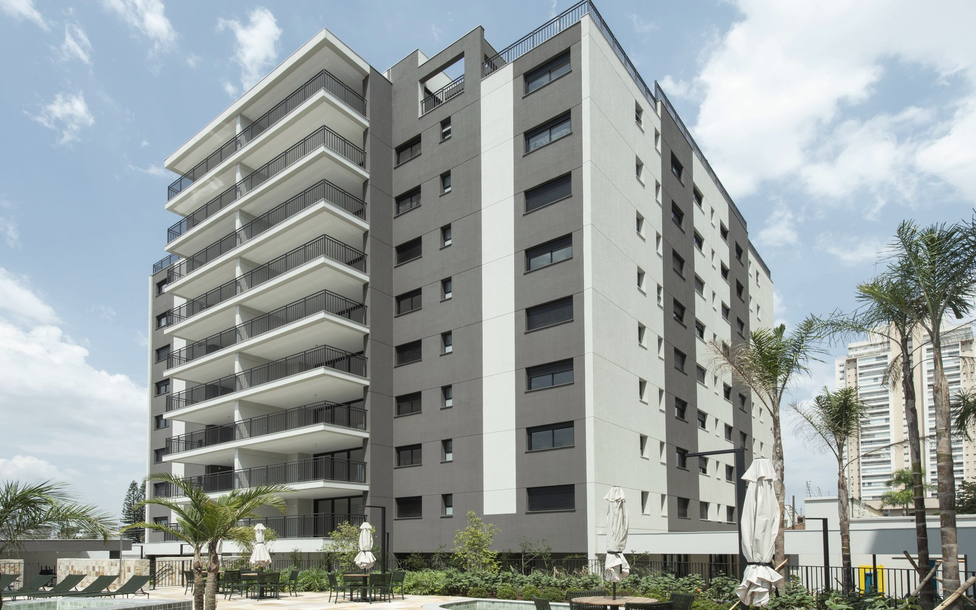 Condomínio residencial contemporâneo