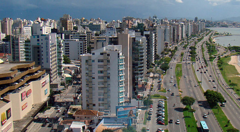 Vista urbana de Florianópolis