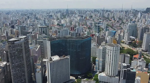 Vista urbana de São Paulo